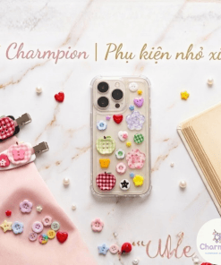 Ốp lưng đính Charm