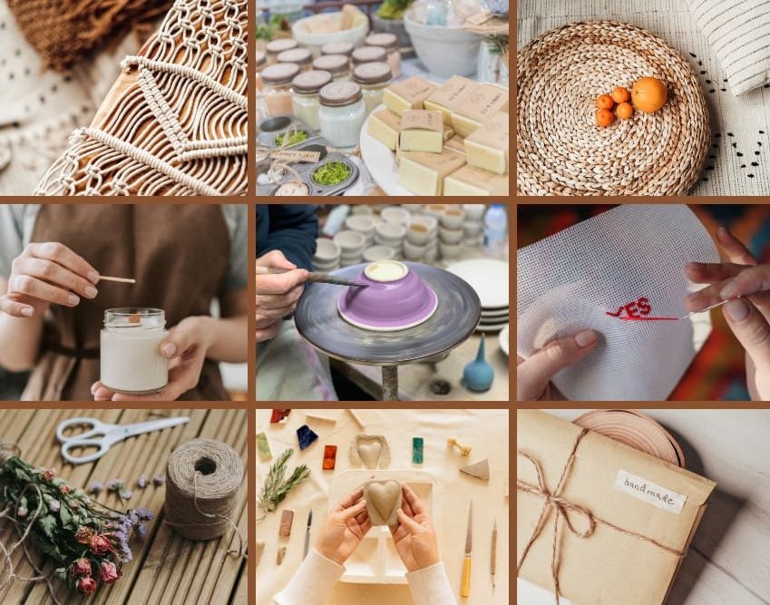 bí quyết làm đồ handmade dễ làm đẹp như shop