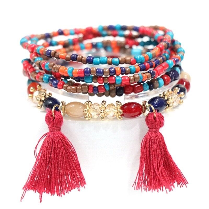 Vòng tay handmade: Khám phá xu hướng phụ kiện độc bản đầy cá tính của giới trẻ năm 2026 10 Boho