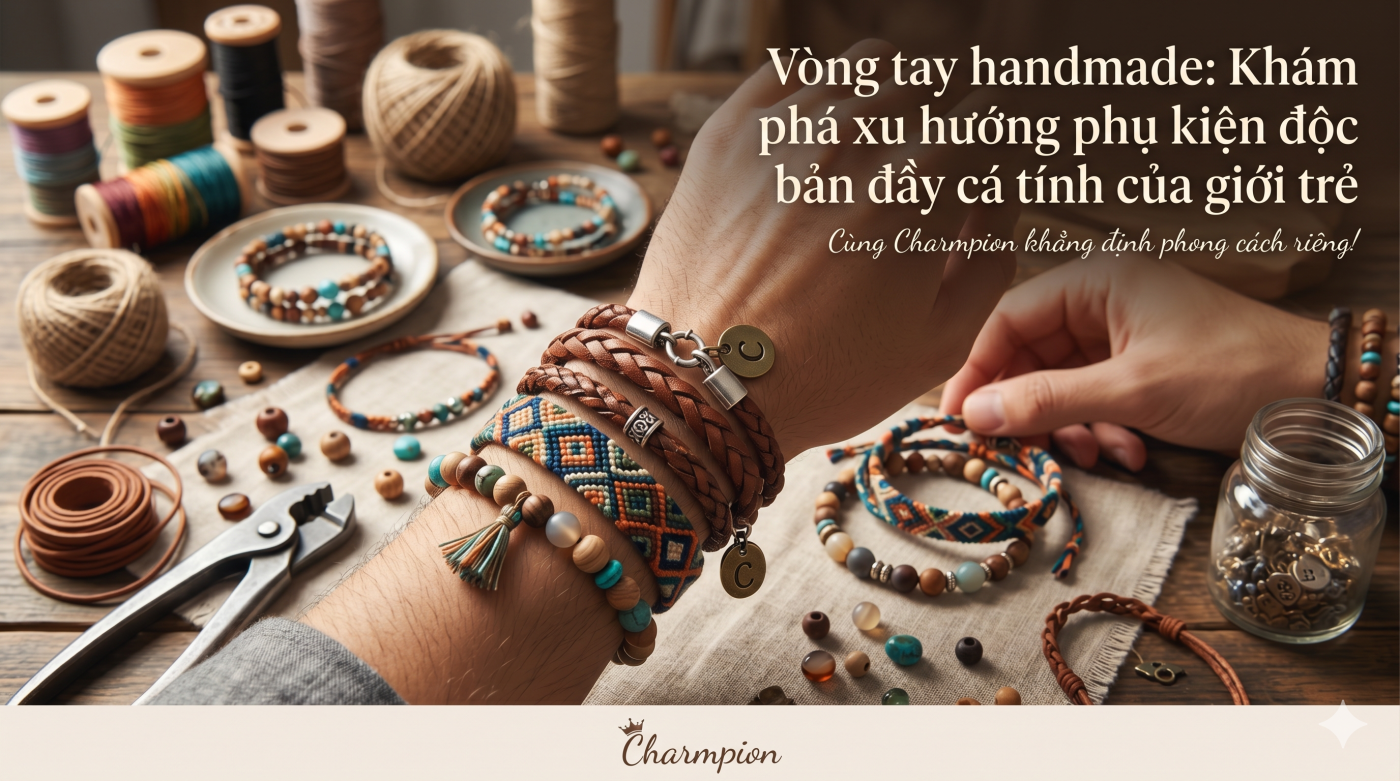 Vòng tay handmade: Khám phá xu hướng phụ kiện độc bản đầy cá tính của giới trẻ năm 2026 8 Gemini Generated Image im4iwgim4iwgim4i