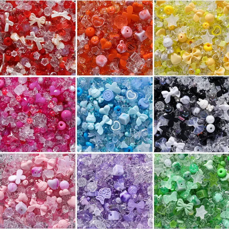 Cách Làm Vòng Tay Handmade Hạt Cườm Đơn Giản, Xinh Xắn Tại Nhà 10 Hạt acrylic dùng trong cách làm vòng tay handmade hạt cườm