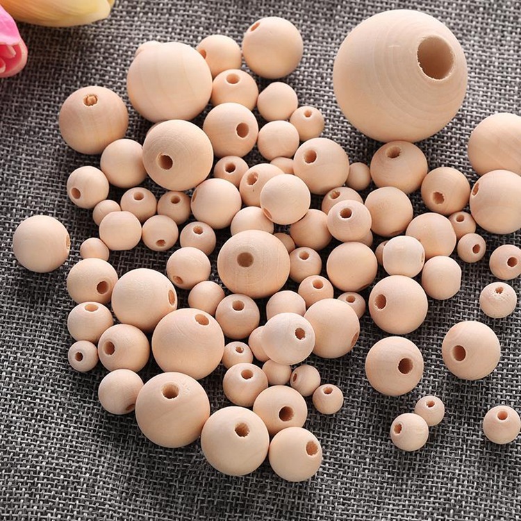 Cách Làm Vòng Tay Handmade Hạt Cườm Đơn Giản, Xinh Xắn Tại Nhà 9 hạt gỗ nhẹ làm vòng tay