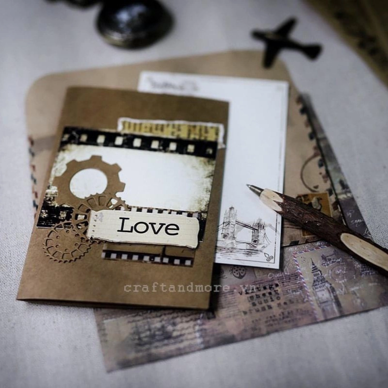Top 10 Ý Tưởng Làm Quà Handmade Tặng Sinh Nhật Cực Ý Nghĩa 18 mau thiep dep handmade vintage film